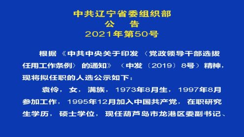 大连市委组织部最新公告解读及其影响分析