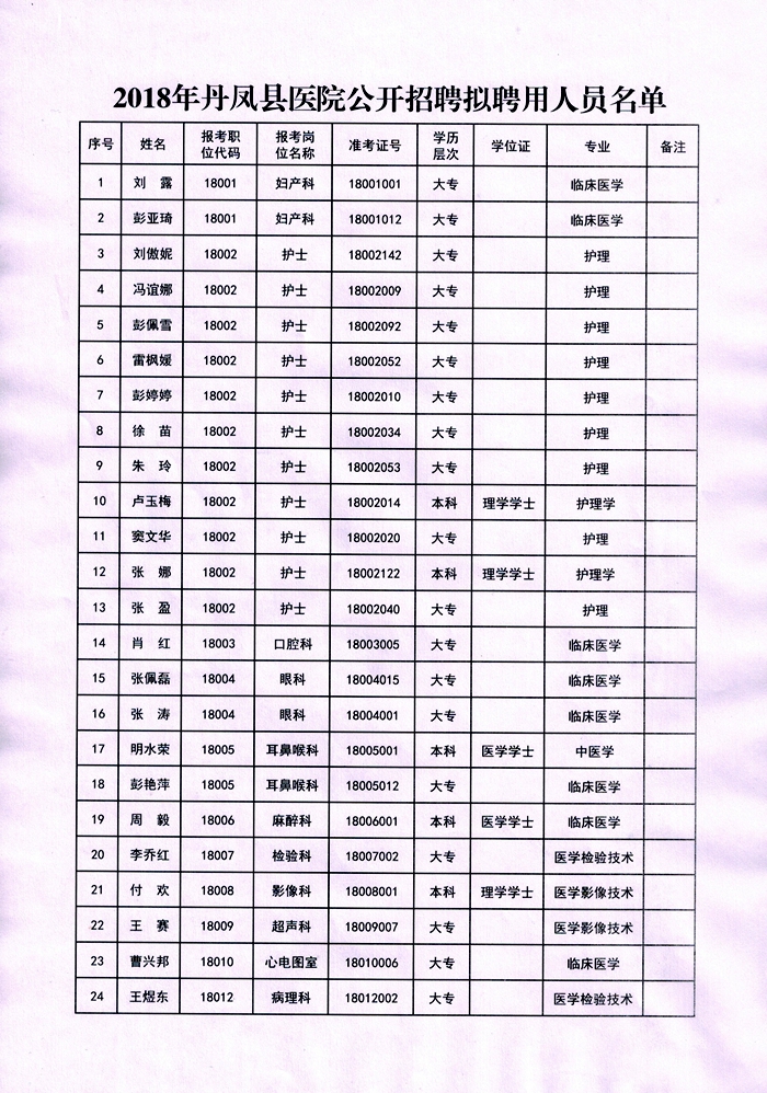 丹凤县卫生健康局最新招聘启事概览